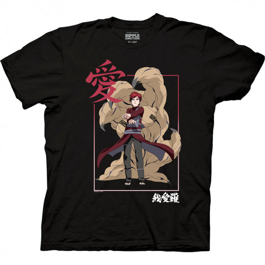 Naruto Shippuden - Gaara Black T-Shirt