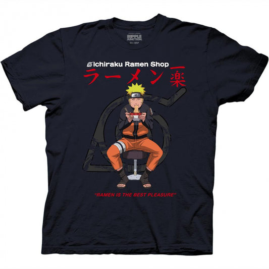 Naruto Shippuden - Ichiraku Ramen Shop Navy T-Shirt