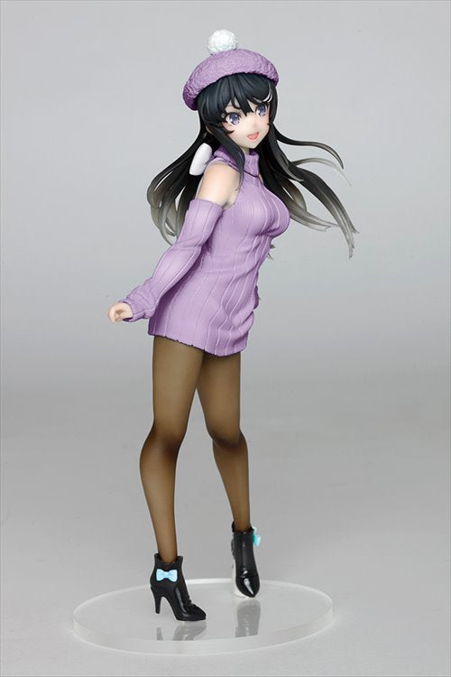 Rascal Does Not Dream Of Bunny Girl Senpai - Mai Sakurajima Knit One-Piece Ver. Figure