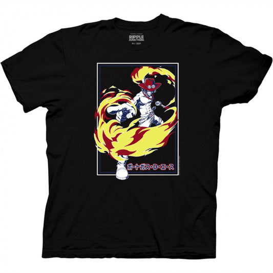 One Piece - Ace with Fire T-Shirt