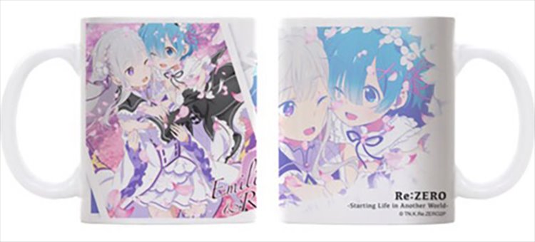 Re:Zero - Rem and Emilia Color Mug