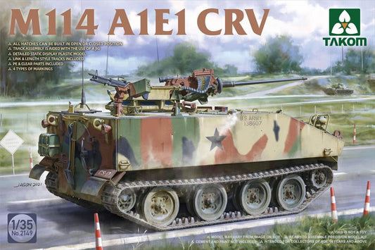 Takom - 1/35 M114 A1E1 CRV Model Kit