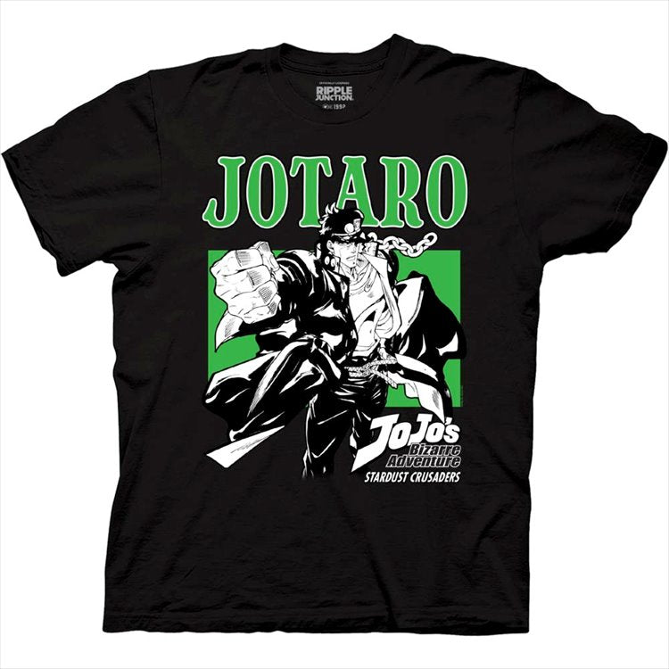 Jojos Bizzare Adventure - Jotaro Black T-Shirt