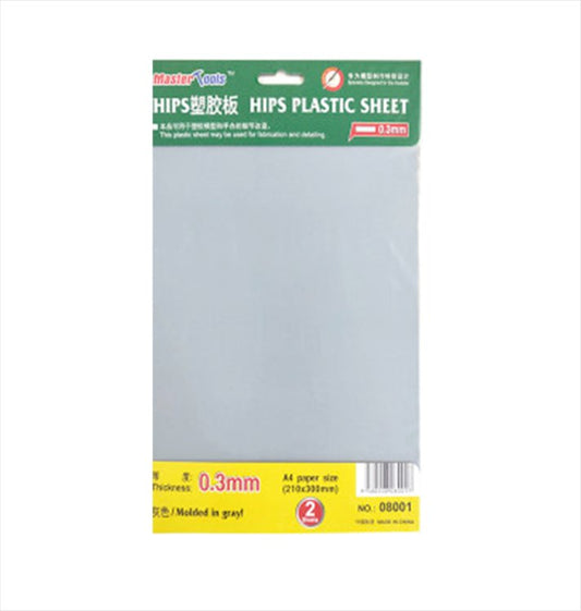 Master Tools - 0.3mm Plastic Sheet A4 size 2pcs