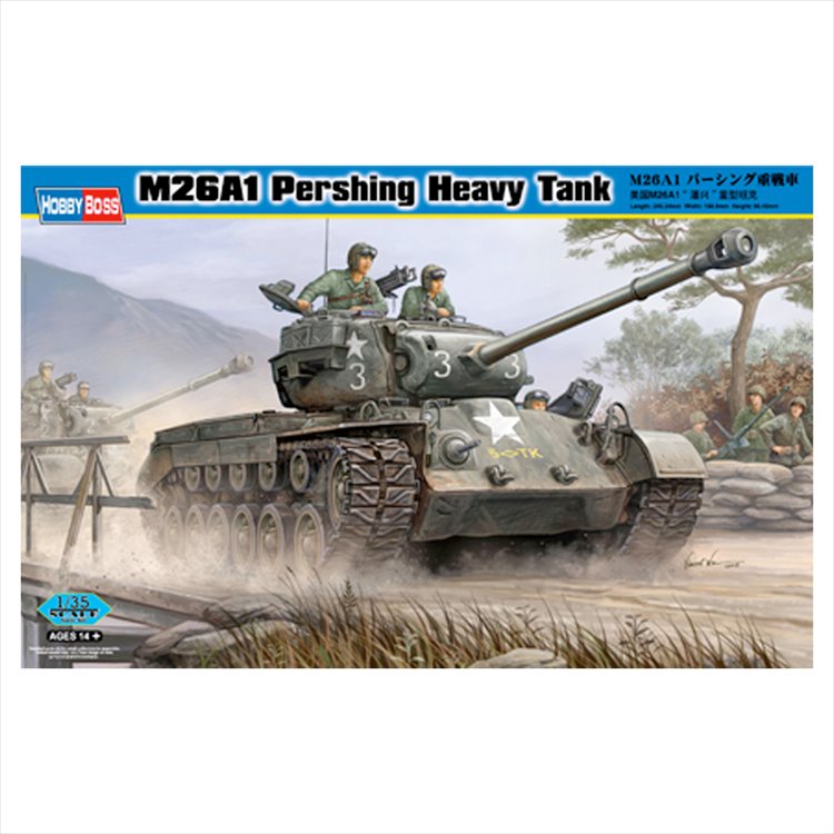 Hobby Bose - 1/35 M26A1 Pershing Heavy Tank