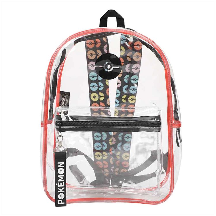 Pokemon - Clear Vinyl Backpack and Utility Case