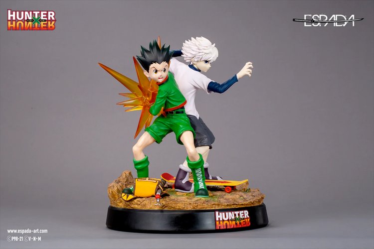 Hunter x Hunter - 1/6 Gon Freecss and Killua Zoldyck diorama Figure