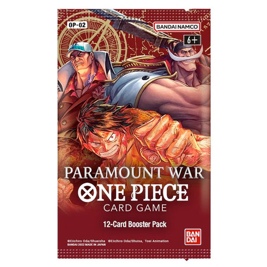 One Piece - TCG Paramount War Booster Pack English