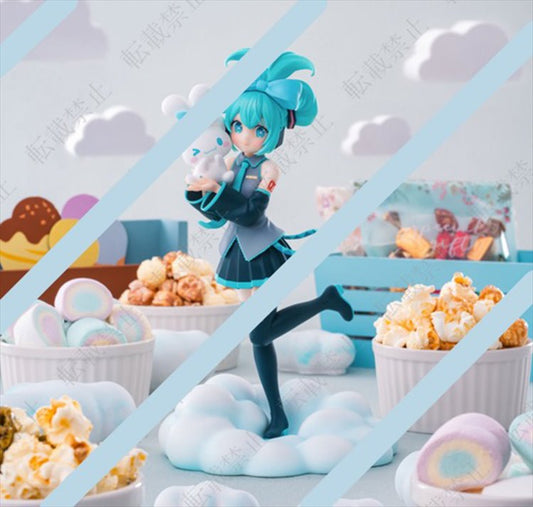 Vocaloid x Sanrio - Miku and Cinnamoroll Luminasta Figure