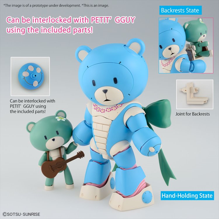 Gundam Build Metaverse - HG 1/144 Beargguy Ohana and AloHalo Set