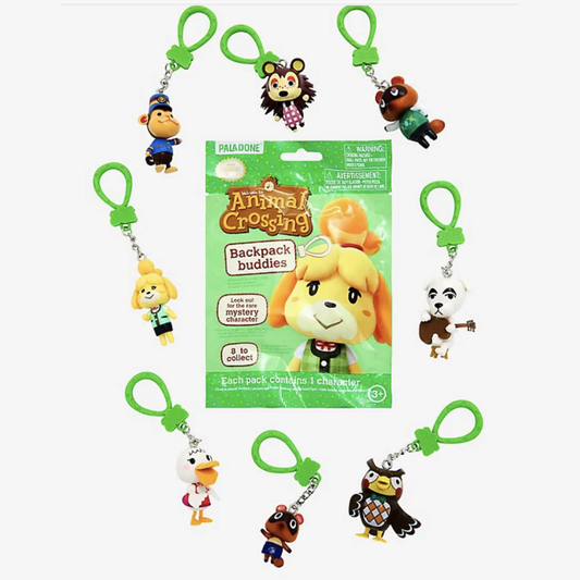 Animal Crossing - Hangers Keychain SINGLE BLIND BOX